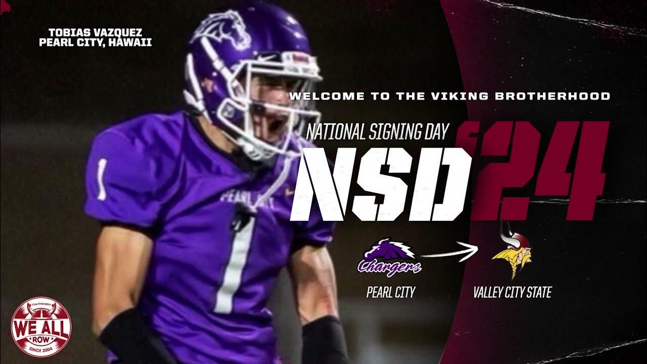 VCSU Football NSD 2024 Tobias Vazquez YouTube