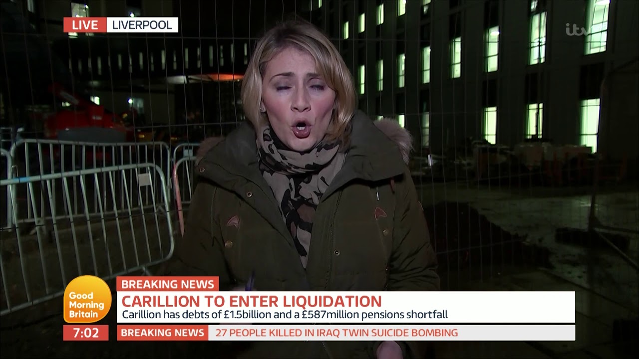 itv this morning alfie evans Carillion To Enter Liquidation | Good Morning Britain