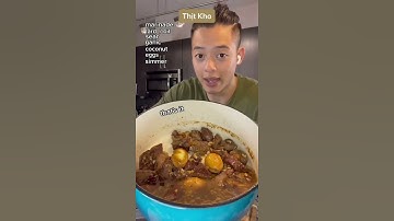 Trí Phan làm món thịt kho