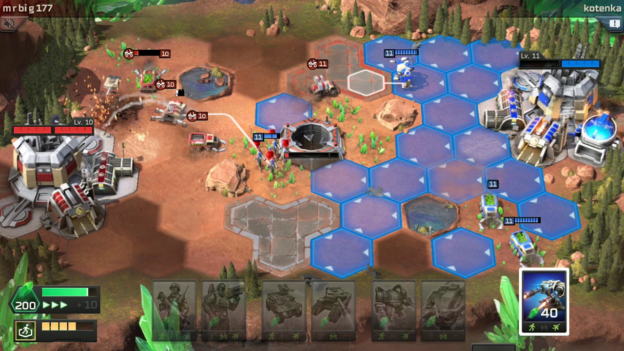 Gdi Riflemen Rivals Command and conquer rivals master league gdi vs gdi win - YouTube
