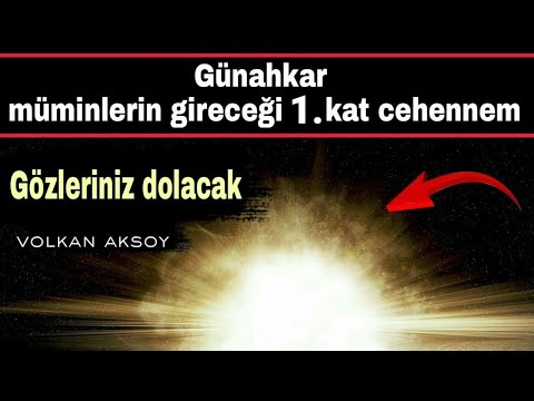 Günahkar müminlerin gireceği 1. kat cehennem ibretlik  | Volkan aksoy