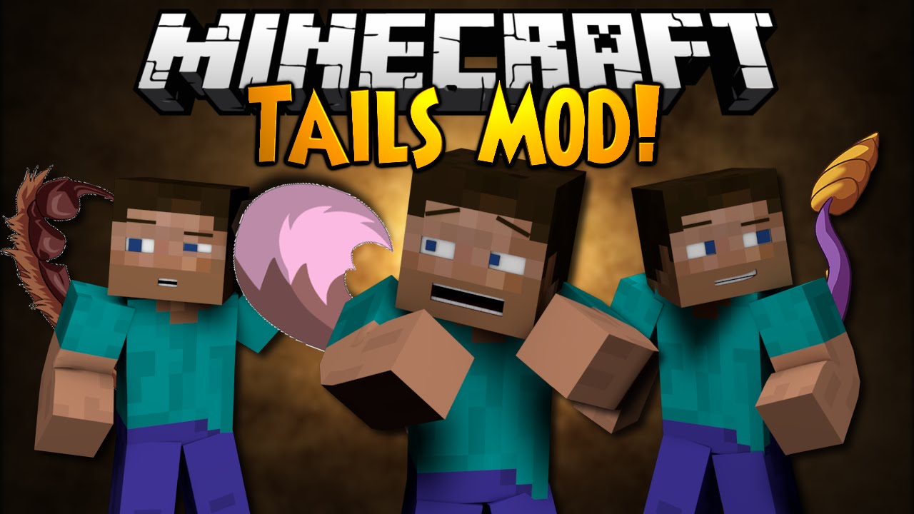 Minecraft Mod Showcase: TAILS MOD! - YouTube