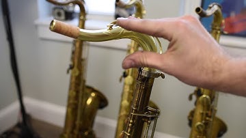 How to adjust the octave mechanism on a saxophone neck