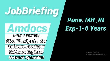 Amdocs Recruitment 2020 I How to Apply Online amdocs  Software Engineer, Developer I JobBriefing