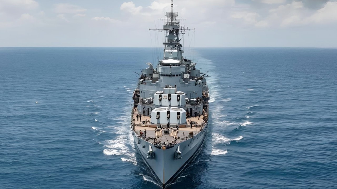 Jak 10 000tunový křižník potopil 30 000tunového obra | Válečný dokument