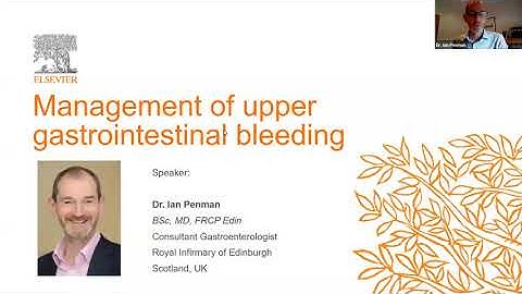 Management of Upper Gastrointestinal Bleeding by Dr. Ian Penman