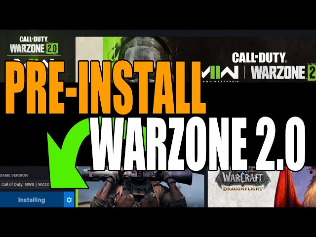 How to pre-download Warzone 2.0 early on the PlayStation 5!!! #warzone, how to preload warzone 2