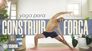 Yoga para Construir Força - 15min | Carlo Guaragna Yoga screenshot 2
