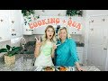 Cooking + Q&A with my MOM!