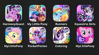 My Little Pony: Harmony Quest,Mlp World,Rainbow Runners,My Little Pony Equestria Girls,Pocket Ponies