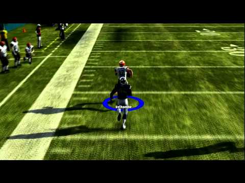 madden 11 - jake delhomme 100 yard run