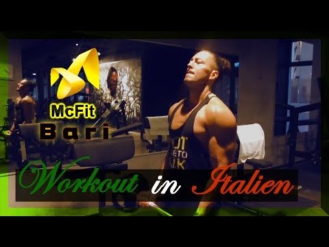 McFit Bari - Workout in Italien ( Ketama126 - Diablo)