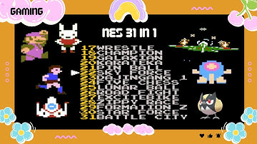 NES 31 in 1 Multicart : Retro Gaming Nostalgia!