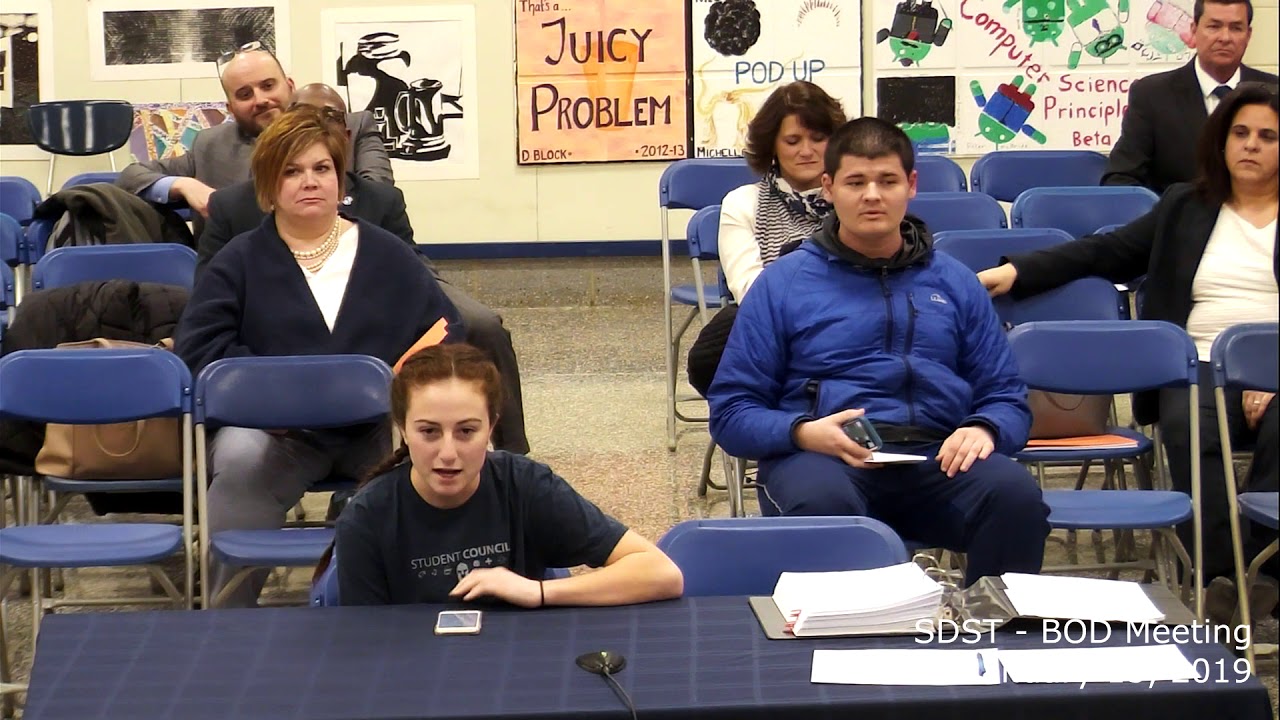 Sdst SDST Board of Directors Meeting - Jan 15, 2019 - YouTube