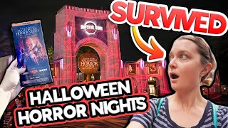 I SURVIVED Halloween Horror Nights: Haunted Houses, Scare Zones, Food, and More! by Megan Moves 390 views 8 months ago 13 minutes, 24 seconds