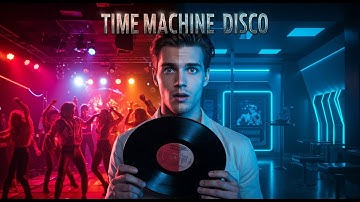 TIME MACHINE DISCO 🕺🎵 | A Modern 80s Synthwave Anthem | AI Music Video