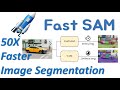 FastSAM 50X faster than Meta AI SAM Segment Anything Model #computervision