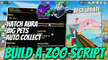 🎮Updated Build A Zoo Script 2025 | Hatch Aura, Big Pets, Auto Collect, All Rare Pets & More Features