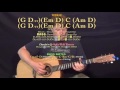 H.O.L.Y. (Florida Georgia Line) Guitar Lesson Chord Chart with TAB - Capo 3rd