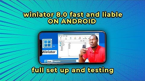 NEW   WINLATOR 8.0 - SETUP/SETTINGS/TESTING WITH VIRTUAL DJ| BEST WINDOWS EMULATOR ANDROID