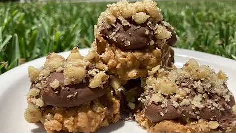 Cannabis Infused Krispy Peanut Butter Chocolate Treats
