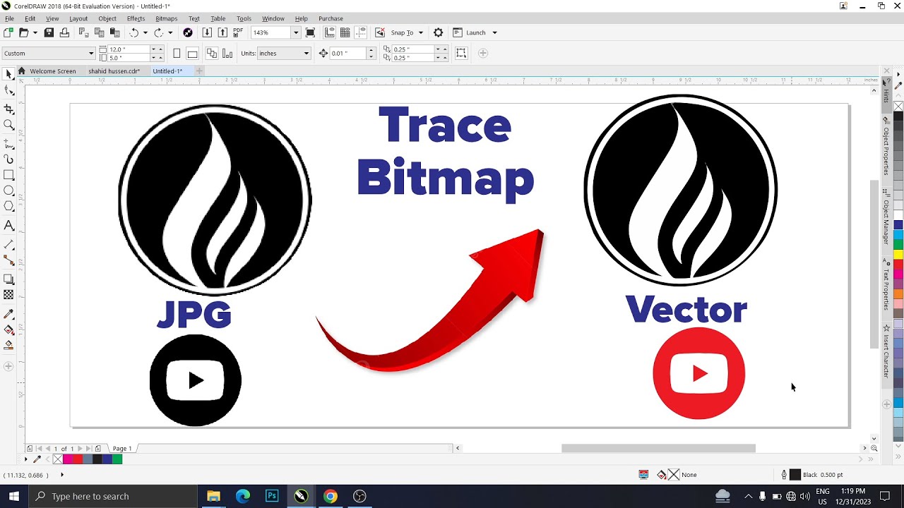 TRACE BITMAP How To Trace Image CorelDraw Trace Karne Ka Sahi trace-bitmap-how-to-trace-image-coreldraw-trace-karne-ka-sahi