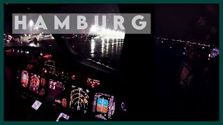 Moderate turbulence departing from Hamburg