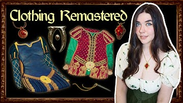 Analysing the Remastered Clothing in Oblivion