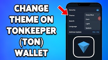 How To Change Theme On Tonkeeper (TON) Wallet 2024 | Tonkeeper Theme Customization Guide