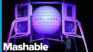 Jeff Bezos Unveils New ‘Blue Moon’ Lunar Lander