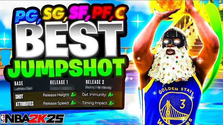 #1 BEST JUMPSHOTS for ALL BUILDS, HEIGHTS, 3PT RATING in NBA 2K25! best jumpshot 2K25!