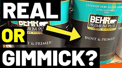 Does SELF-PRIMING PAINT Really Work...Or Is It A Marketing Gimmick? (PAINT + PRIMER--Tips, Secrets!)