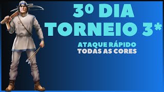 3º Dia Torneio Semanal 3* Ataque Rápido Todas as Cores 08/05/24  E&P Travado