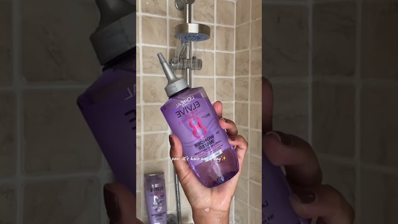 L Or Al Elvive Hydra Hyaluronic Acid 8 Second Wonder Water Hairwashday Lorealparis Lorealhair