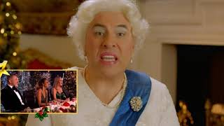 DAVID WALLIAMS AS THE QUEEN WITH A CHRISTMAS SPEECH! LOL!| Britain's Got Talent 2020: Xmas🎅