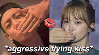 Jungkook teases CHAEWON again during his latest live?? (he won't stop)