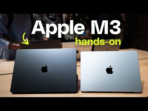 Hands-on with Apple’s new M3 lineup