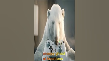 Polar Bear Looking at Xbox Series S Controller A.I. Video #polarbear #xboxseriess #gamingcontroller