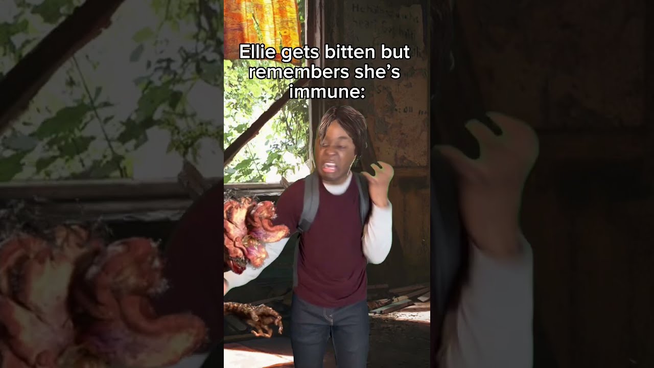 Ellie Gets Bit AGAIN In The Last Of Us Tlou Tlou2 Thelastofus Tloujoel Thelastofusremastered