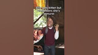 Ellie gets bit AGAIN in The Last of Us! #tlou #tlou2 #thelastofus #tloujoel #thelastofusremastered