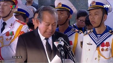 Lễ an táng nguyên Chủ tịch nước – Đại tướng Lê Đức Anh   Truyền hình trực tiếp