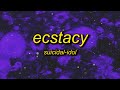 Suicidalidol  ecstacy slowed lyrics  i just wanna be your sweetheart