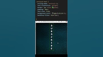Vertical text in css #shorts #css #coding #verticaltext #python #css3 #textorientation #cssframework