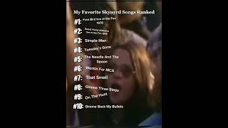 Ranked Skynyrd Songs 🎸🦅