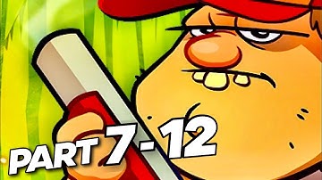 Swamp Attack Episode 7 Level 12 Walkthrough Gameplay - Health Apparatus (7-12)