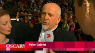 Peter Gabriel Oscar 2009 Best Original Song "Down To Earth"