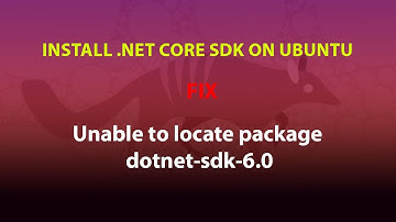 UBUNTU: install .Net Core SDK & runtime