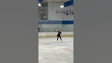 axel + half loop + double sal!! #shorts