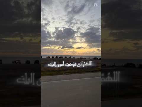 اللهم اني فوضت امري اليك