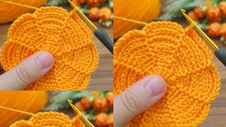 100 0' New Beauty. ... Let's Wach How to Make Tunisian Crochet Flowers For Beginners #crochet